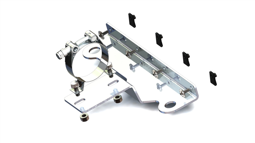 '08-21 200 Series Toyota Land Cruiser Water Pump Relocation Bracket parts