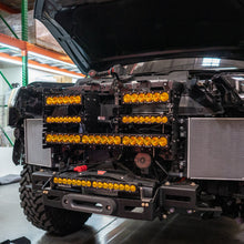 Load image into Gallery viewer, '22-24 Toyota Tundra/Sequoia SDHQ Built Behind the Grille Light Bar Mount