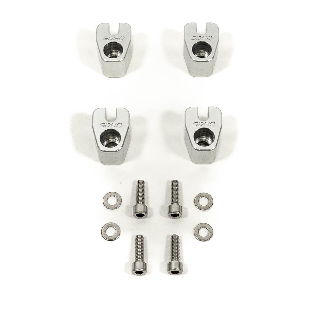 '21-23 Ford Bronco SDHQ Built Billet Front & Rear ABS Guards