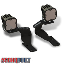 Load image into Gallery viewer, '16-23 Toyota Tacoma SDHQ Built A-Pillar Light Mounts