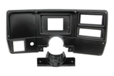 1984-1987 CHEVY/ GMC TRUCK HOLLEY BLACK DASH PANEL- w A/C Vents