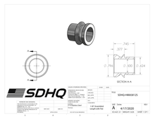 Load image into Gallery viewer, 5/8"-1/2" High Misalignment Spacer-0.75" Tall Misalignment Spacer SDHQ Off Road 