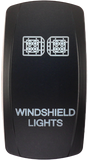 Dash Switch Rocker Face Windshield Light