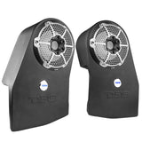 DS18 2018-23 Jeep JL/JLU Subwoofer Enclosure Fits 2x 10in Wheel Well Sealed Left & Right (w/out Amp)