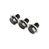 Fits GM 3/8-20 - Set of 3 bolts with Washers.