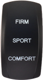 Dash Switch Rocker Face Firm/Sport/Comfot