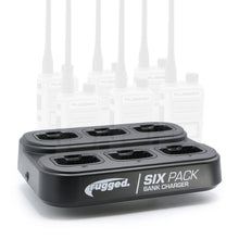 Load image into Gallery viewer, 6-Pack Bank Charger for Handheld Radios - R1