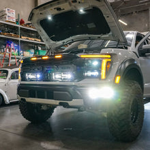 Load image into Gallery viewer, SDHQ Built '21-23 Raptor Behind the Grille Light Mounting Kit