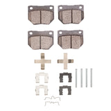 R1 1989-1996 Nissan 300ZX Turbo Rear R1 Performance Sport Pads & Hardware Kit