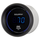 Autometer Cobalt Digital 52.4mm Black 0-100psi Oil Pressure Gauge