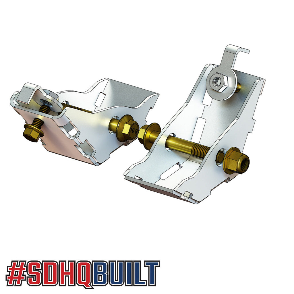 2019-2023 Chevy/GMC 1500 SDHQ Built Rear Shock Guards
