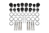 BMR 06-13 Chevrolet Corvette (C6) Z06/ZR1 Front & Rear Control Arm Bearing Kit - Black Anodized