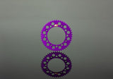 Renthal 04-24 KTM 85 SX/ Husq TC85/GasGas MC85 Rear Grooved Sprocket - Purple 428-47P Teeth