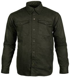DEJA VU SHIRT OLIVE XSM