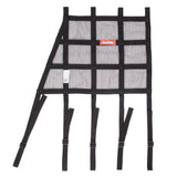 RaceQuip Mesh/Ribbon Hybrid Window Net - Angled Front - w/ Mounting Straps