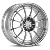 Enkei NT03+M 18x9.5 5x114.3 40mm Offset 72.6mm Bore Silver Wheel G35/350z