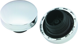 Bikers Choice 82-E96 Non-Vented High Top Gas Cap Left Side Fat Bob Screw In Type