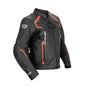 CHICANE JACKET BLK/RED MED