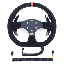 Load image into Gallery viewer, EVP.MOde Race Steering Wheel with Carbon Fiber Paddles and Quick-Release Hub Ada