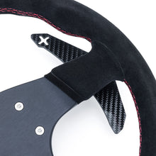 Load image into Gallery viewer, EVP.MOde Race Steering Wheel with Carbon Fiber Paddles and Quick-Release Hub Ada