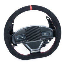 Load image into Gallery viewer, EVP.MOde Multifunction Steering Wheel with Carbon Fiber Paddles and Quick-Releas
