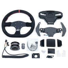 Load image into Gallery viewer, EVP.MOde Multifunction Steering Wheel with Carbon Fiber Paddles and Quick-Releas