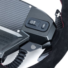 Load image into Gallery viewer, EVP.MOde Multifunction Steering Wheel with Carbon Fiber Paddles and Quick-Releas
