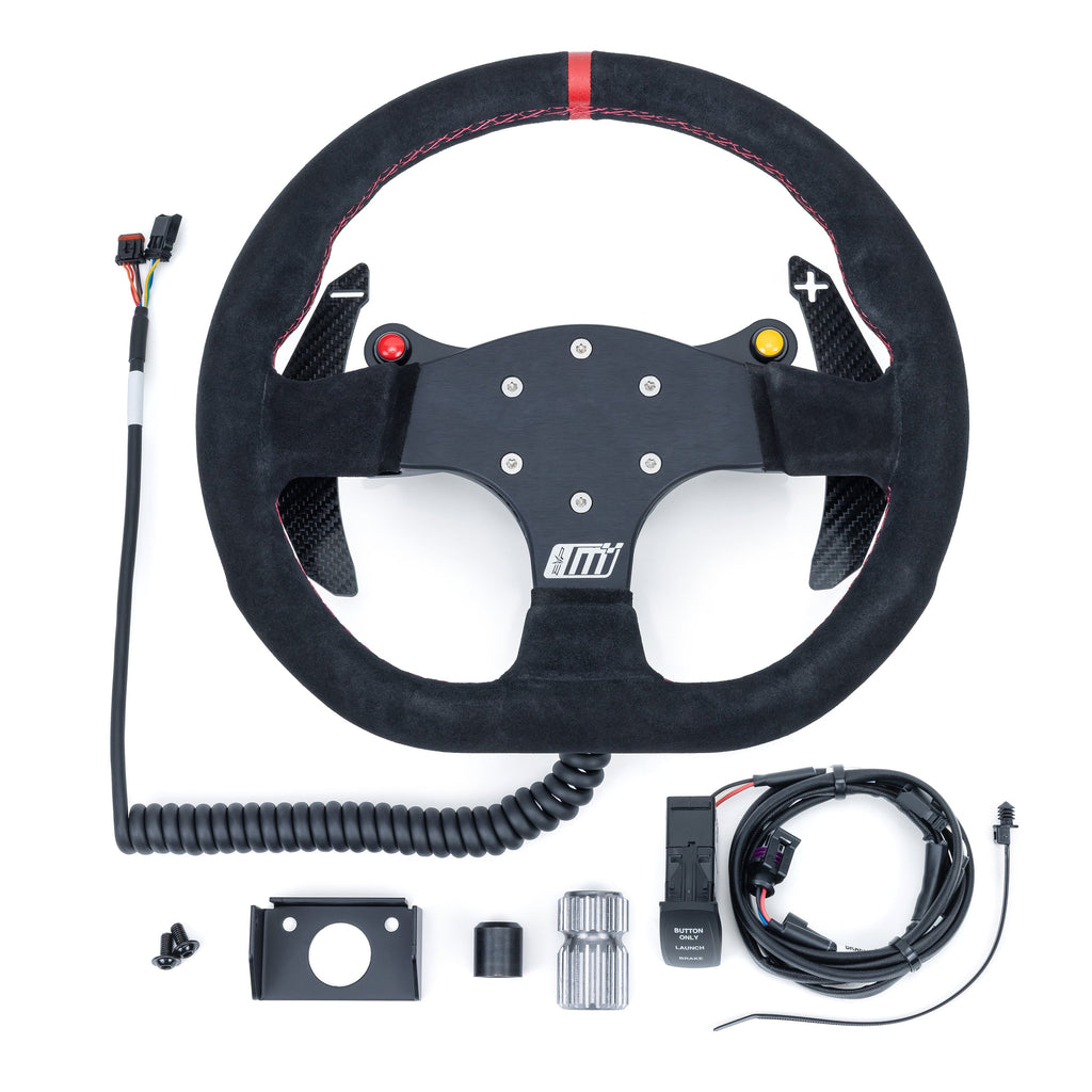 EVP.MOde Race Steering Wheel With PTT or Launch Control Buttons for Can-Am Maver