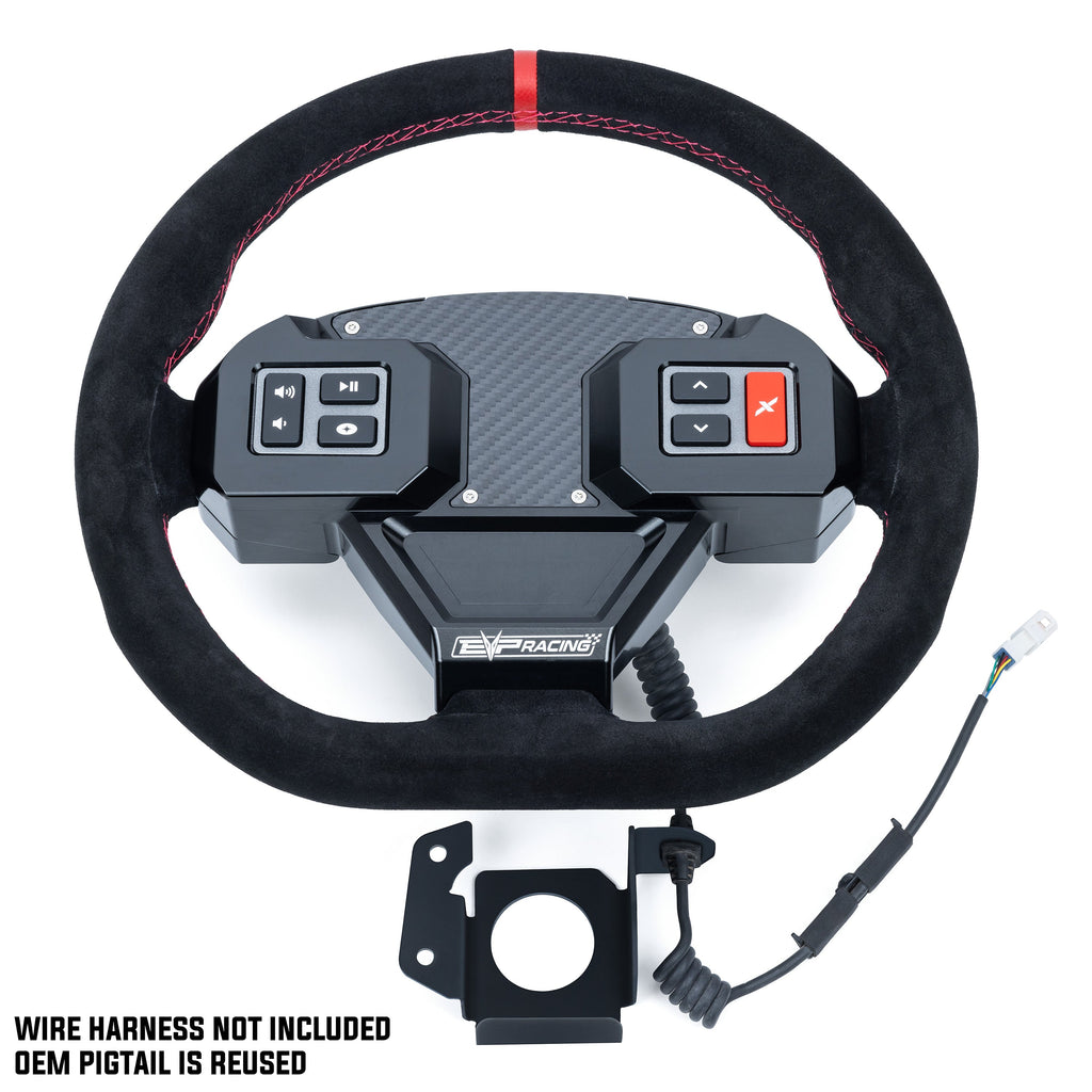 EVP.MOde Multifunction Steering Wheel & Quick-Release Hub Adapter Kit for Polari