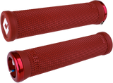 Ruffian V2.1 Grips 135mm Dk. Red/Red Stnls Steel Screws