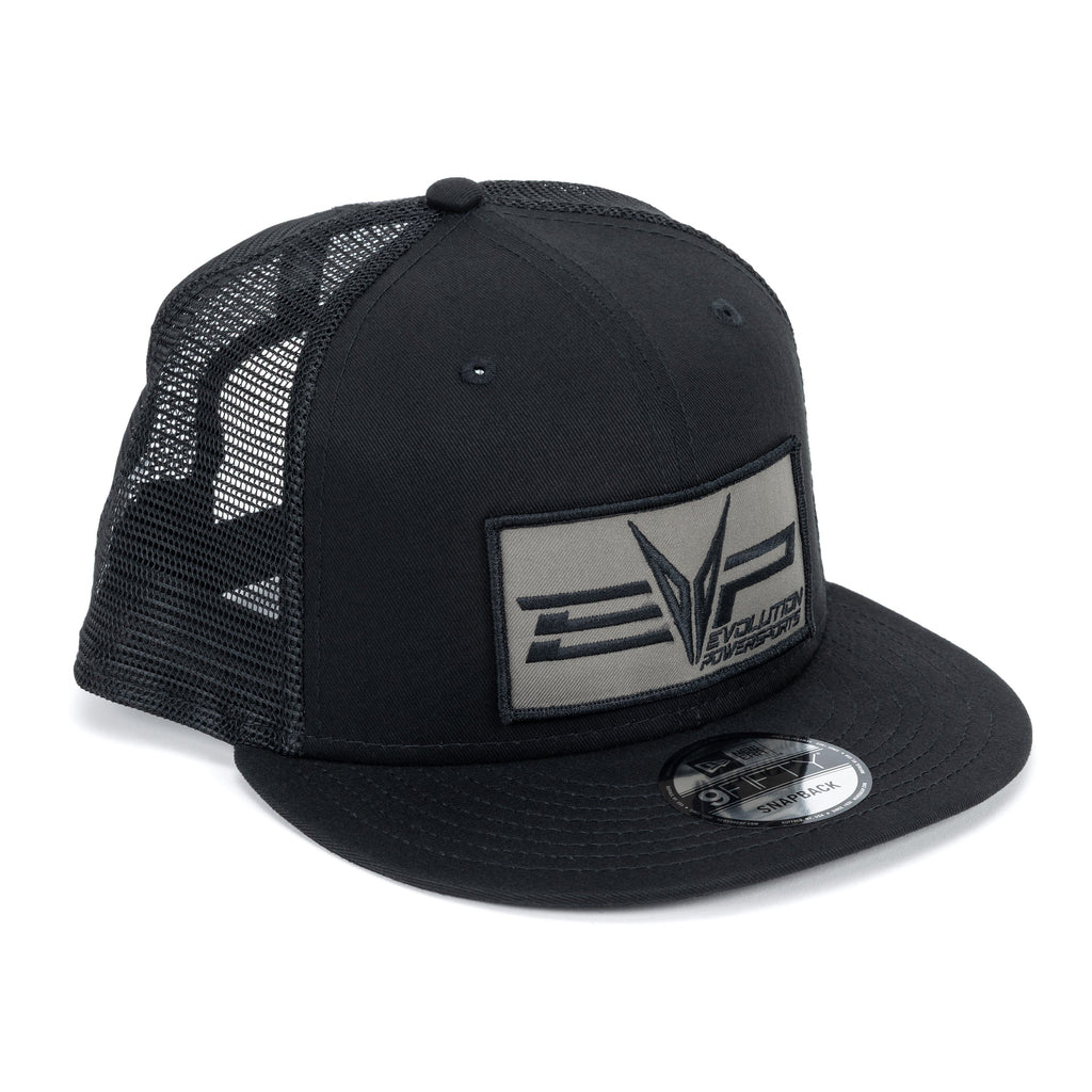 EVP Black Mesh Snapback Hats