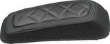 Mustang 08-21 Harley FL Touring Saddlebag Lid Covers w/Black Pearl Studs- Black