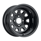 ITP Delta Steel 14x7 / 4x110 BP / 5+2 Offset Black Wheel
