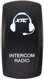 Dash Switch Rocker Face Intercom Radio