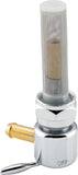 Bikers Choice Chrome Round Petcock 22MM Left Outlet
