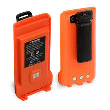 Load image into Gallery viewer, GMR2 Replacement Battery with 12v Charge Port and Belt Clip - Safety Yellow