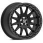 V09 BEADLOCK 17X8 +40 4X156 SATIN BLACK