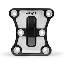 Load image into Gallery viewer, Powder‑coated black DRT radius rod plate on Can‑Am X3