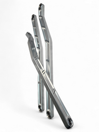 2017 to Current Can-Am X3 Maverick High Clearance Radius Rods in Clear Finish for 72