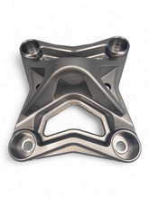 Load image into Gallery viewer, 2017 to current Can Am X3 Maverick 6 bolt EOD XL Radius Rod Plate with Tow Hook Gun Metal