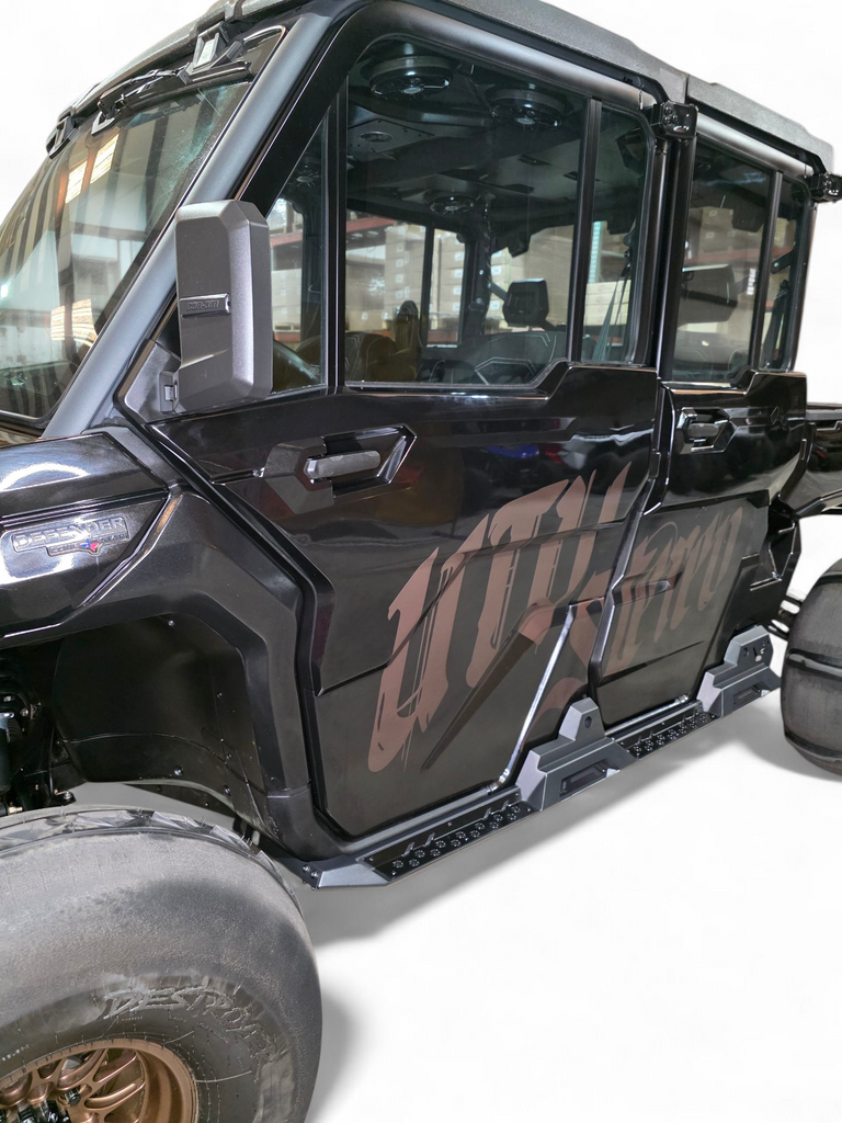 2016+ Can Am Defender HD10 Rock Steps (4 Seat)