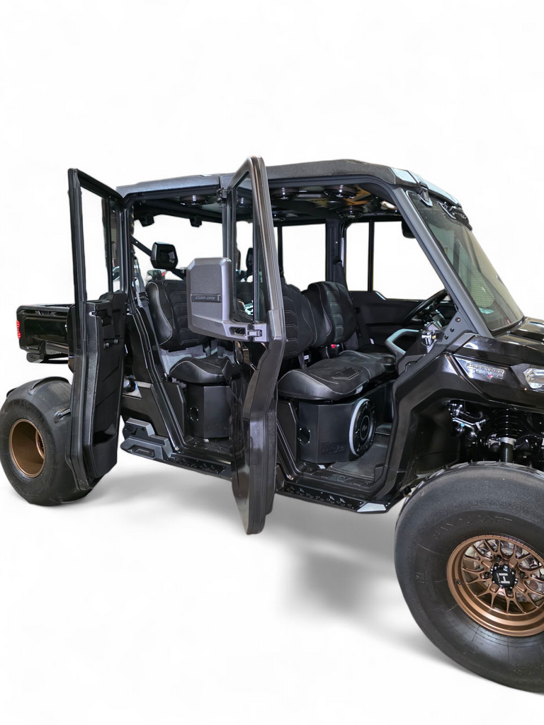2016+ Can Am Defender HD10 Rock Steps (4 Seat)