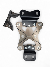Load image into Gallery viewer, 2022 to Current Can Am X3 10 Bolt Radius Rod Plate with Pull Hook (Gun Metal)