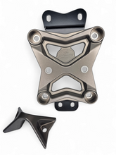 Load image into Gallery viewer, 2022 to Current Can Am X3 10 Bolt Radius Rod Plate with Pull Hook (Gun Metal)
