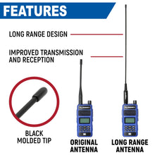 Load image into Gallery viewer, Long Range Antenna for R1 / RDH-X / ABH7 Handheld Radio