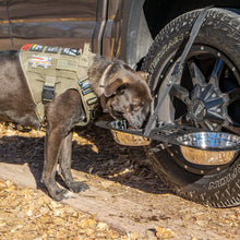 Load image into Gallery viewer, DRT BONZ Tire Mounted Dog Bowl Holder
