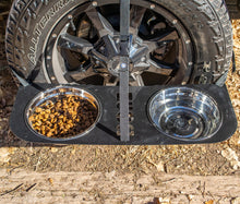 Load image into Gallery viewer, DRT BONZ Tire Mounted Dog Bowl Holder