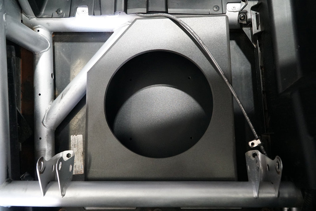 Can-Am® X3 Low Profile Front Passenger Side 10” Sub Box Enclosure – Unloaded | U