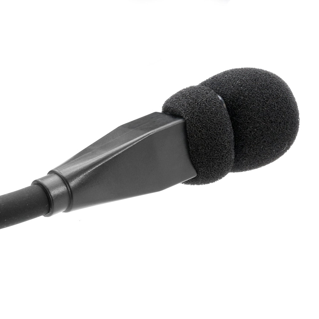 FHS Behind-The-Head Fire Safety Industrial Headset - No Buttons / For David Clark / Sigtronics / Avcomm