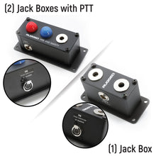 Load image into Gallery viewer, Fire and Safety 4-Person Dual Radio Intercom Kit